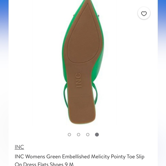 INC international concepts, new in box green flat - Picture 3 of 5